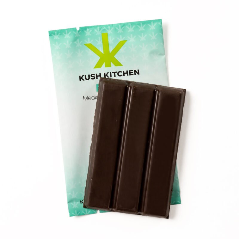 Medicated Chocolate Bars 200 THC Kush Kitchen / Mint Dark Chocolate