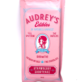 Audrey's Artisan Cannabis Infused - Strawberry Shortcake Bar - 1500MG THC