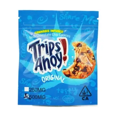 Trips Ahoy Chunky Chocolate Chip Cookies infused with 500mg THC