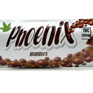 Bubbles Bar 500mg THC Chocolate - Phoenix 710
