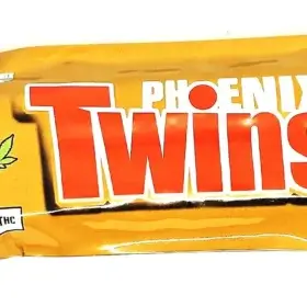 Twins 500 mg THC chocolate bar - Phoenix 710