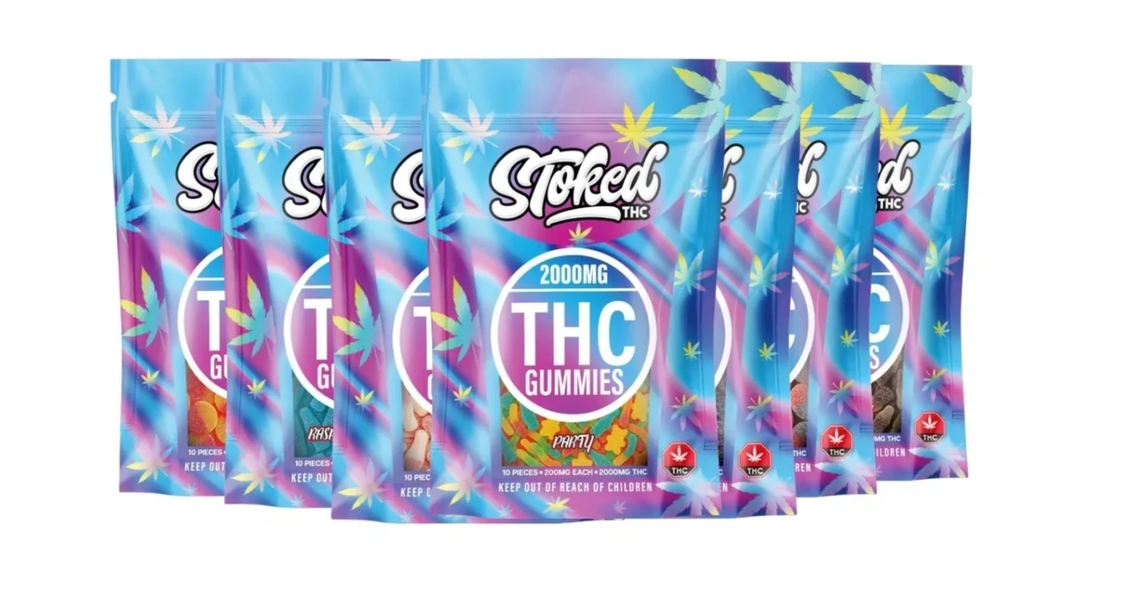 Stoked 2000mg THC Gummies Stoked 2000mg THC Gummies