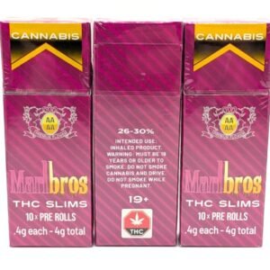 Cannabis Slims Prerolls 10 pcs. THC by Marlbros