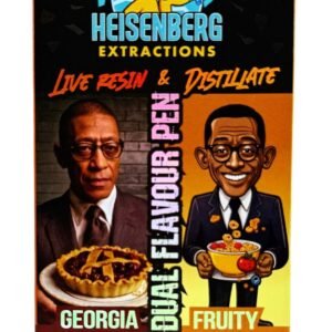 Heinsenberg Extractions 3G Dual Vape Pen (Live Resin and Distillate)