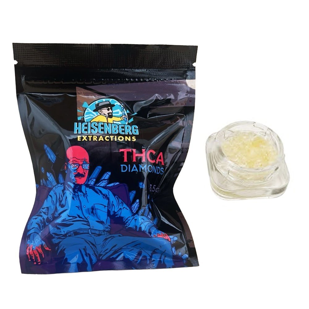 Heisenberg Extractions THCA Diamonds 3.5g Heisenberg Extractions THCA Diamonds 3.5g