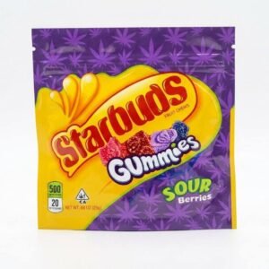 Cannaburst Starbuds Weed Edibles Gummies 500mg THC